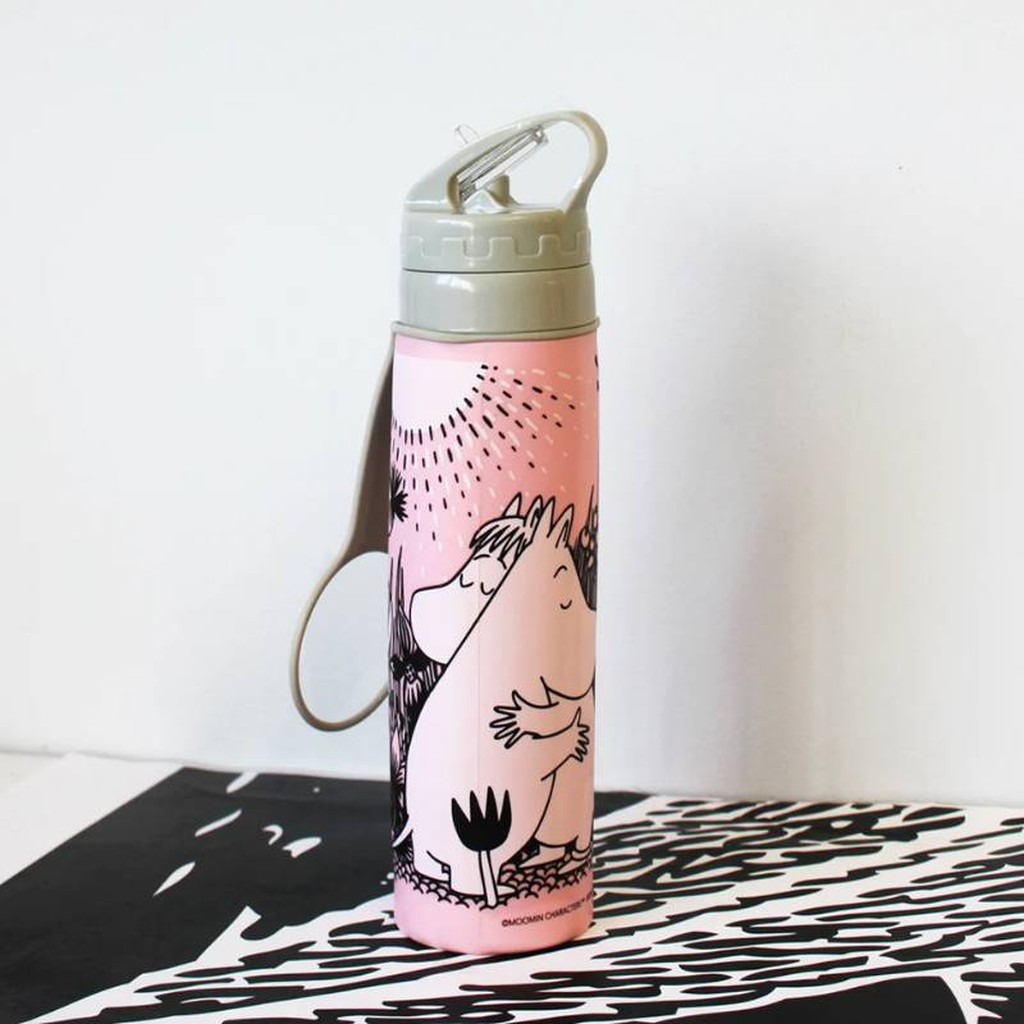 Faltbare Trinkflasche Moomin Love von Disaster Design