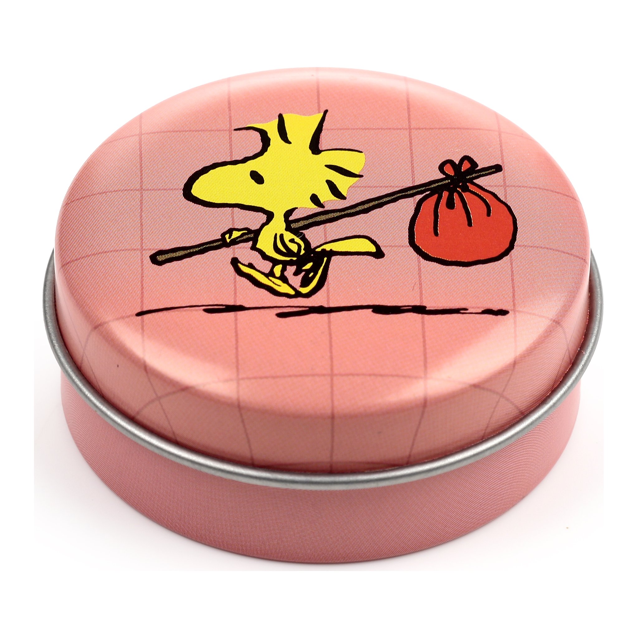 Rosa Snoopy-Doeschen geschlossen mit Woodstock