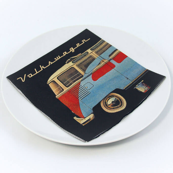 VW Campervan &  Beetle Napkins