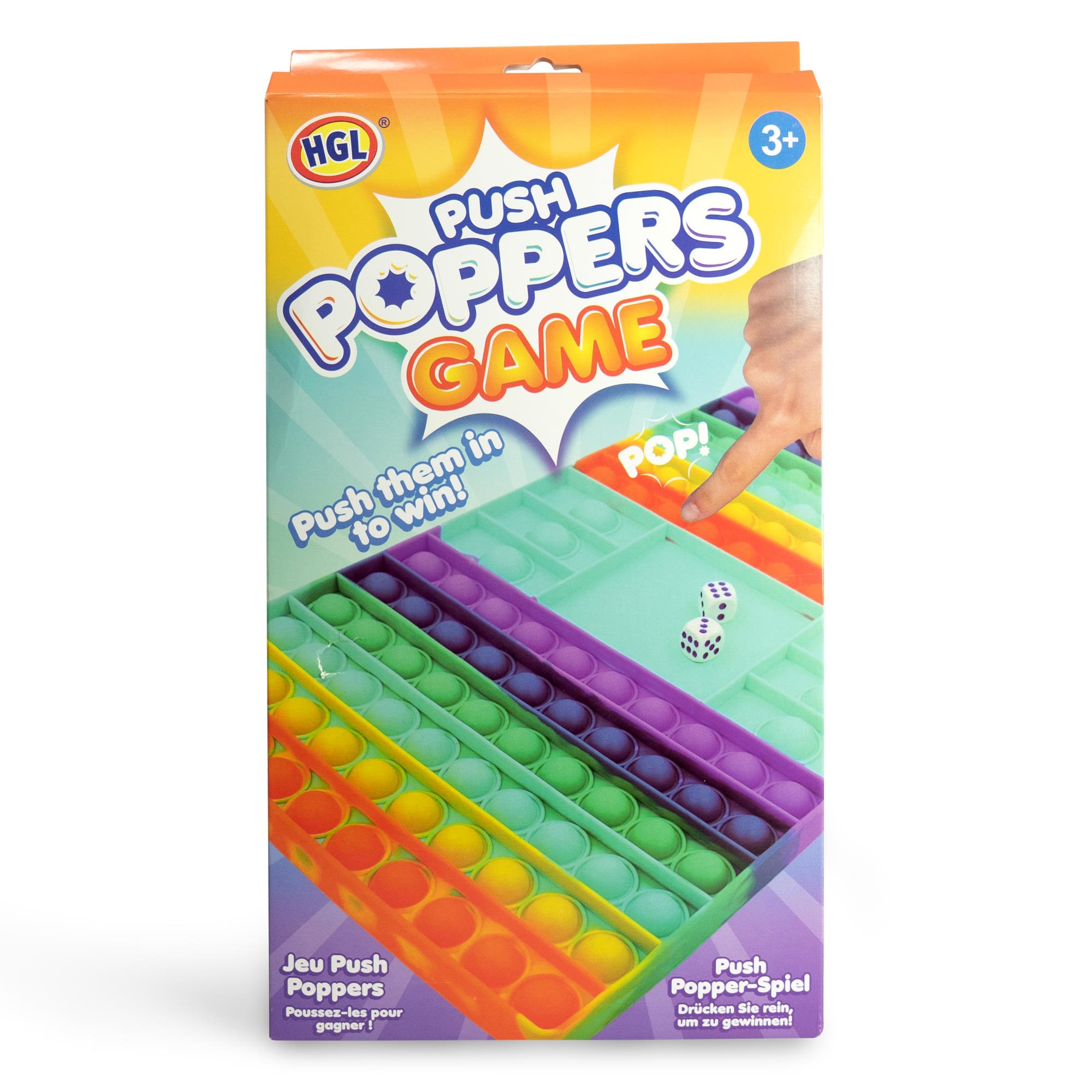 Push Popper Play Mat by Tobar – Packaging