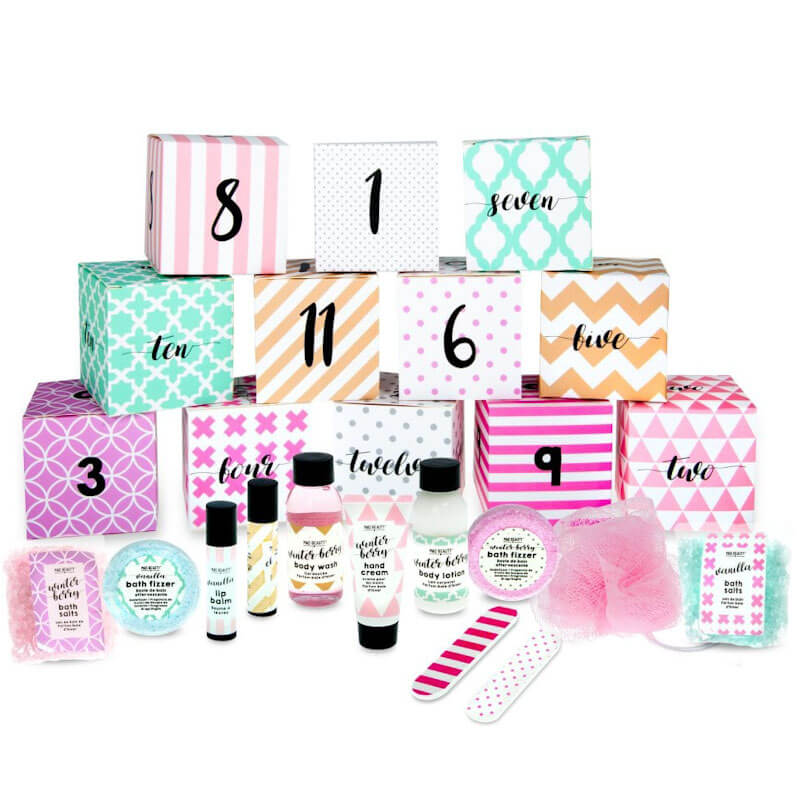 12 Tage Beauty Adventskalender Würfel von Mad Beauty