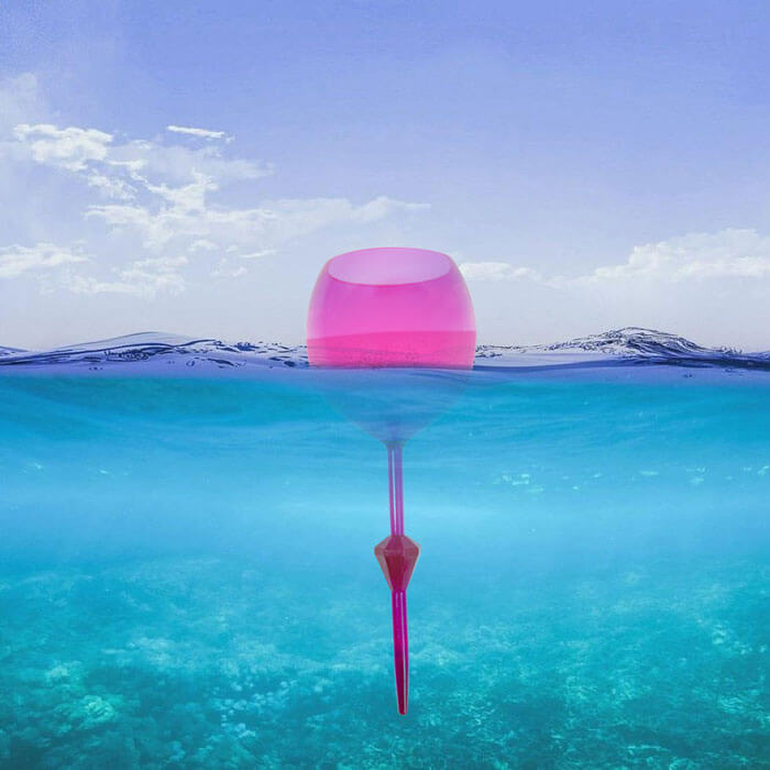 Floating Wine Glasses