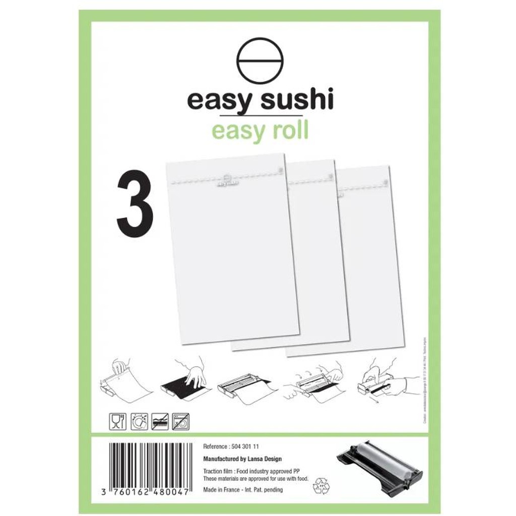 Ersatzfolien für Easy Sushi