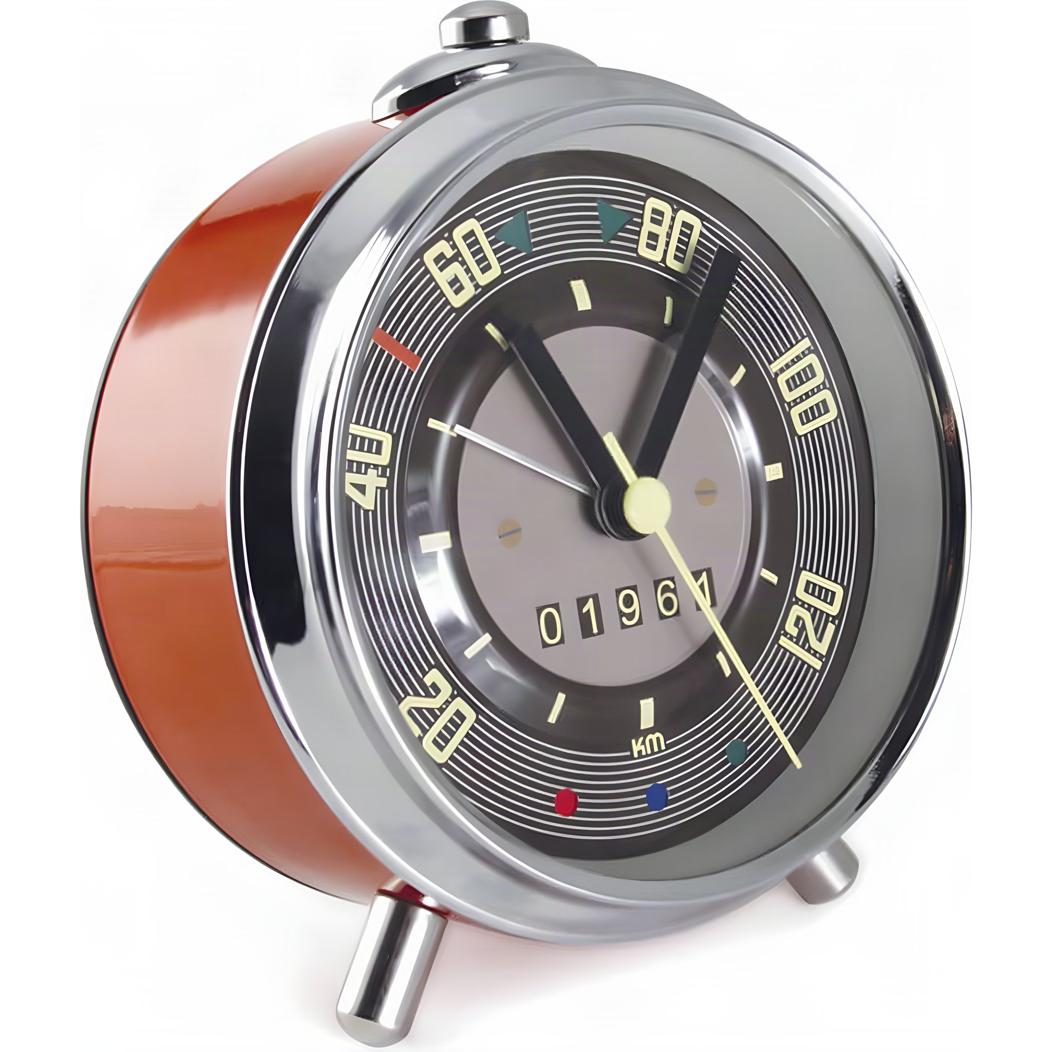 VW T1 Bus Wecker im Tachometer Design
