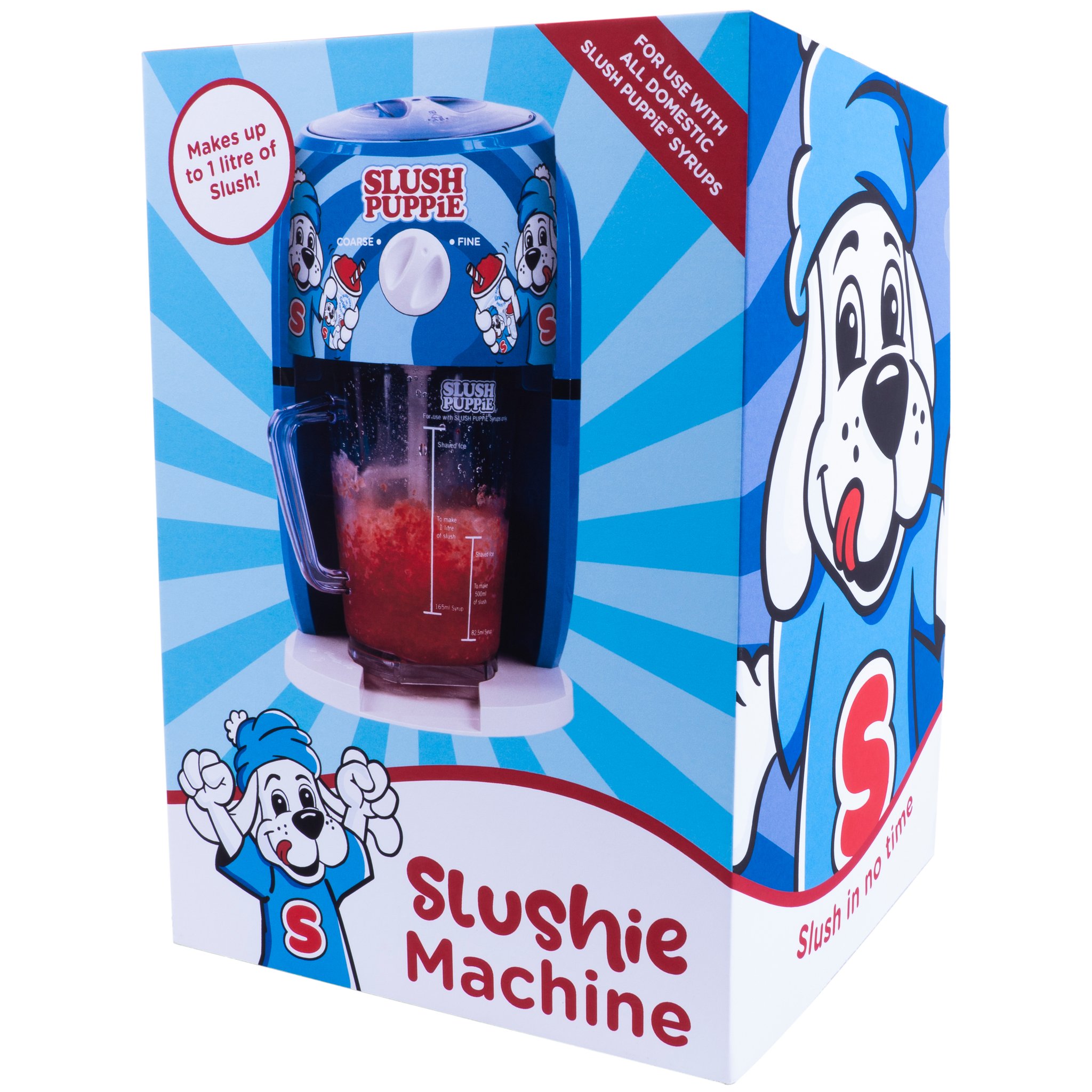 Confezione della macchina Slush Puppie Snow Cone — vista laterale