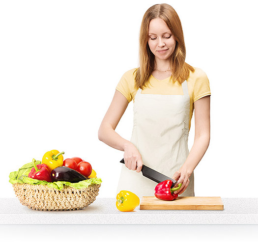 Keramikus Küchenmesser Keramik