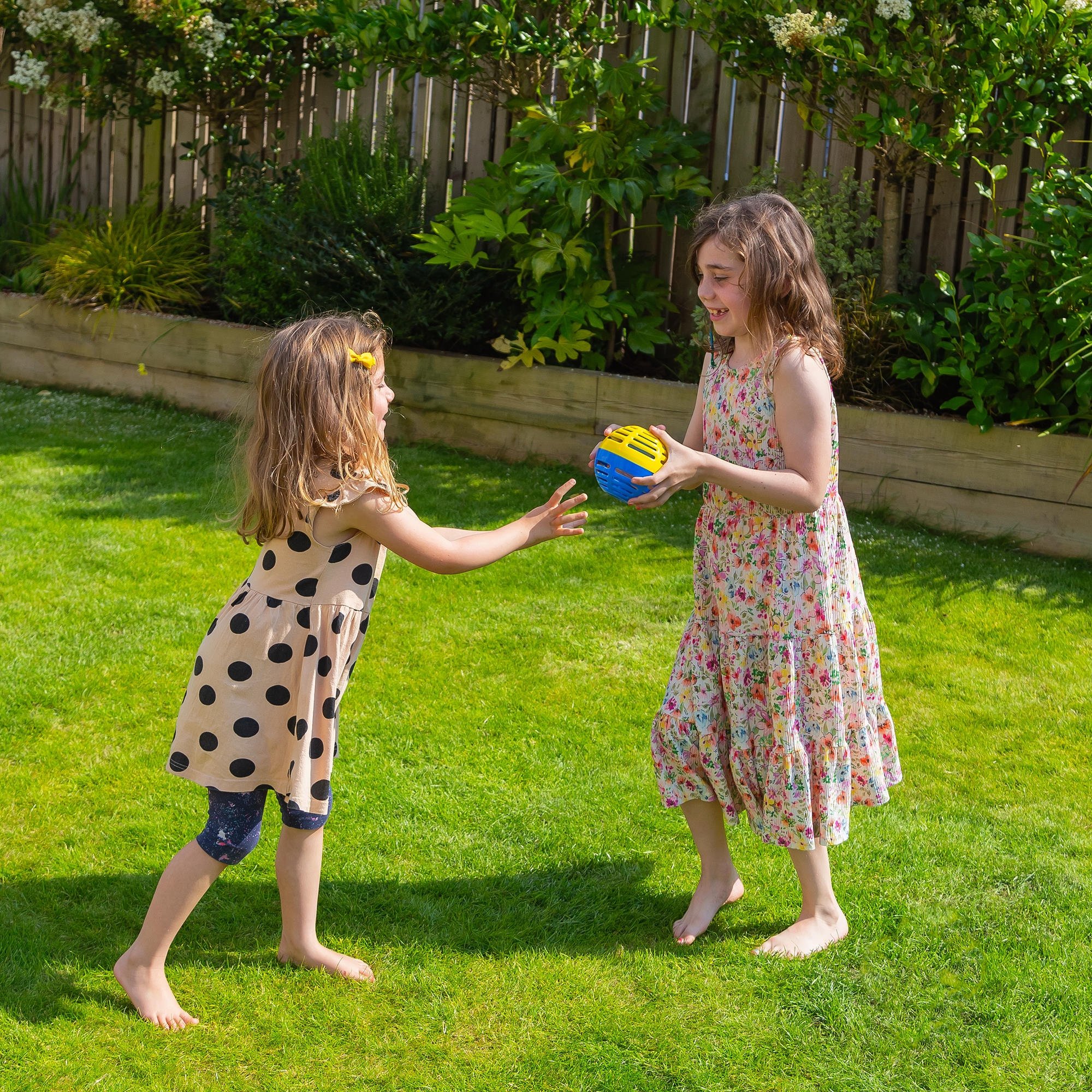 Balle minuteur Splash de Tobar – vue arrière