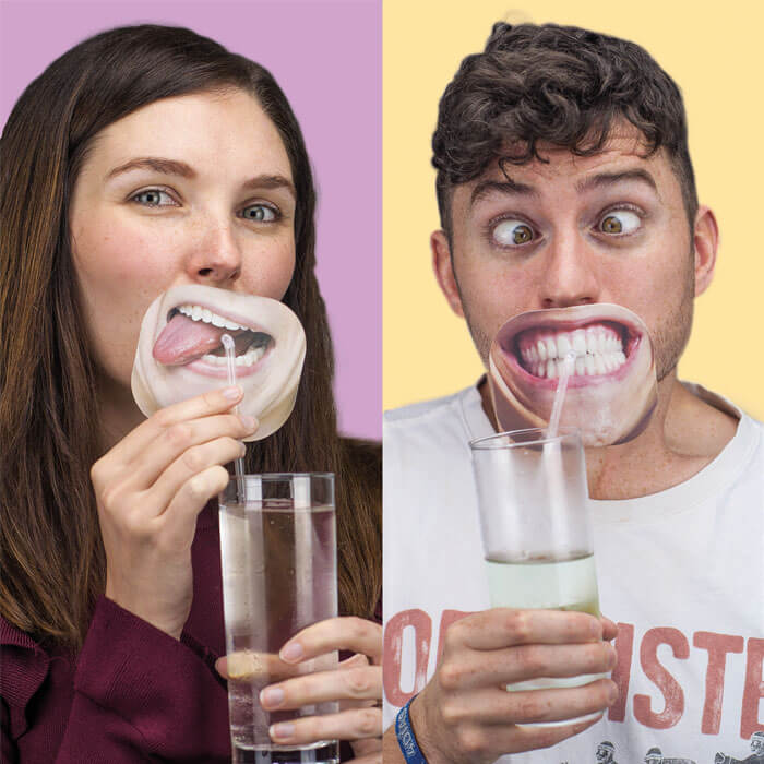 Face Straws
