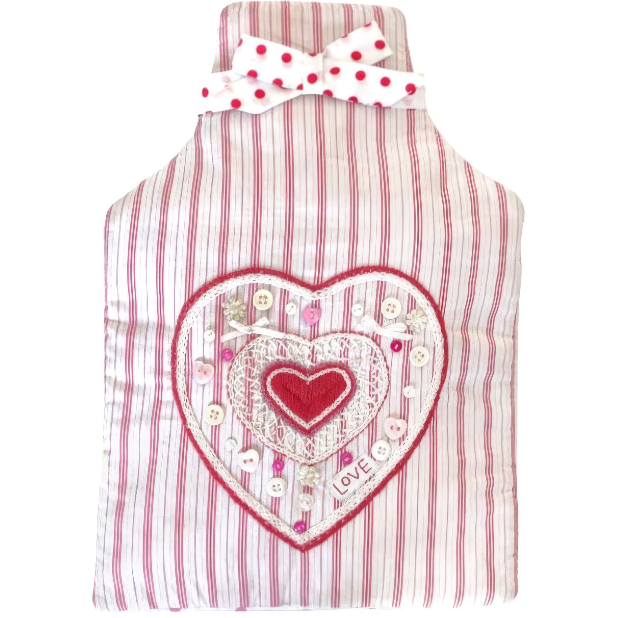 Custodia per Borsa dell'Acqua Calda Button Girl