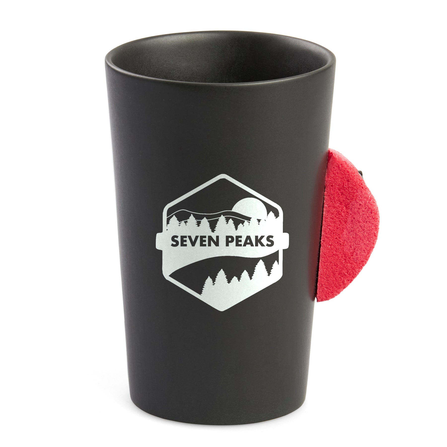 Climber Mug 7a mit rotem Klettergriff von Seven Peaks