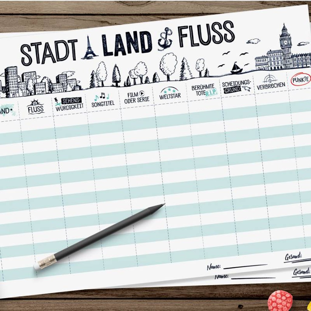 Game Block "City-Country-River"-River