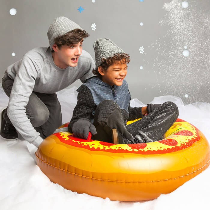 Gommone da Snow Tubing Pizza