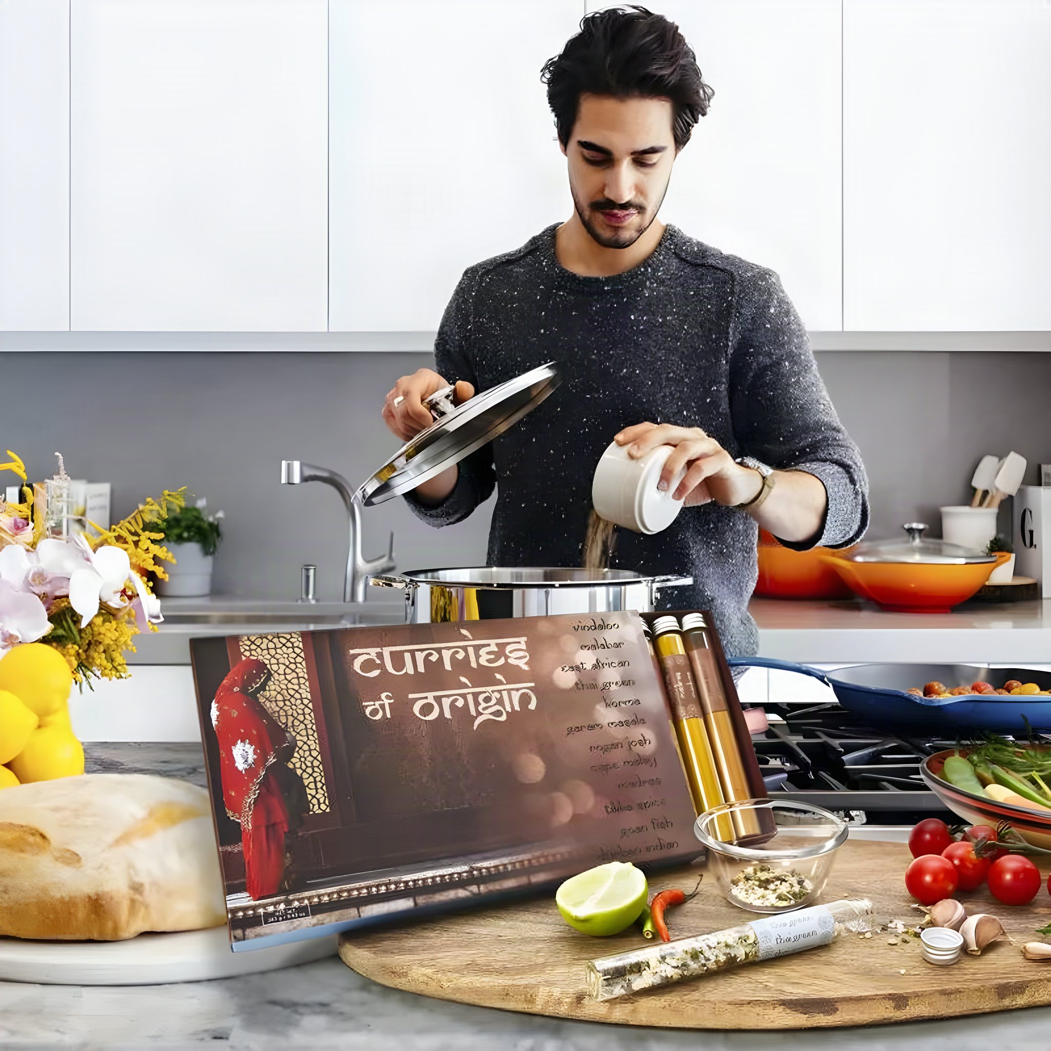 Ursprungs-Curries Sammlung von 12 Currys aus der ganzen Welt | Deluxe-Geschenkset