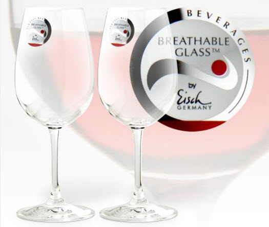 Two Breathable Wine Glasses