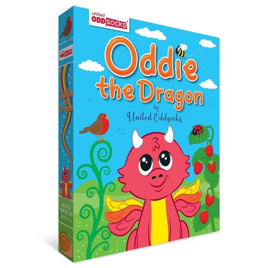 Oddie der Drachen Kindersocken-Set