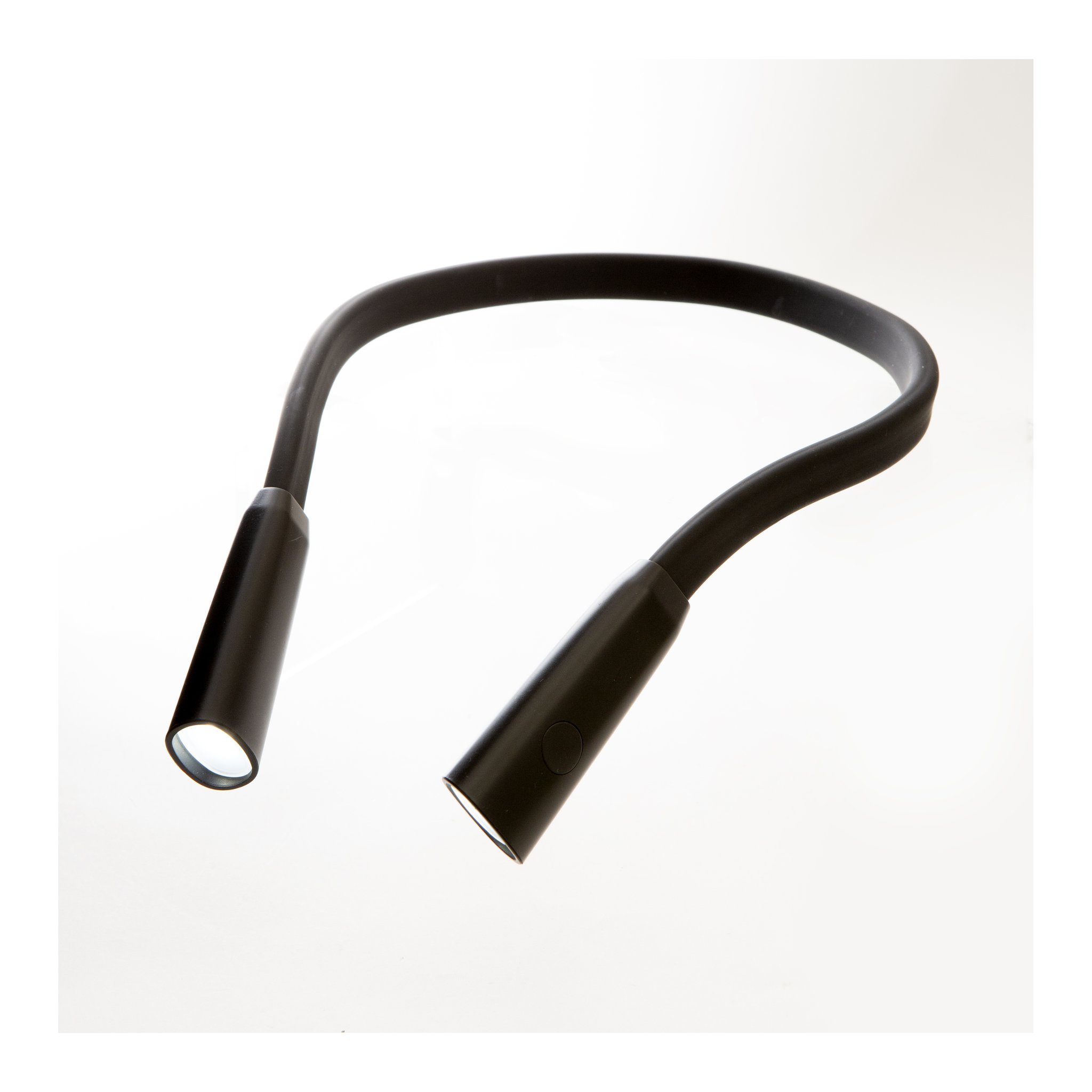 The flexible neck reading light cut out