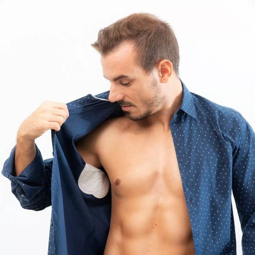 Fleckenstopper gegen Schweissflecken unter den Achseln