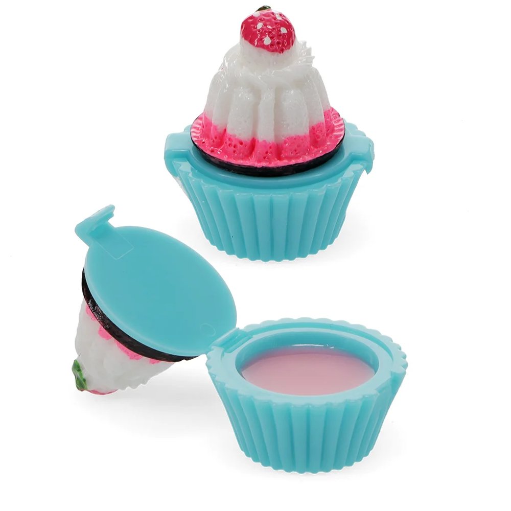 Set di Lucidalabbra Mini Cupcake