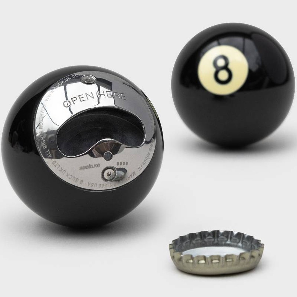 Billardkugel Flaschenöffner von Suck UK