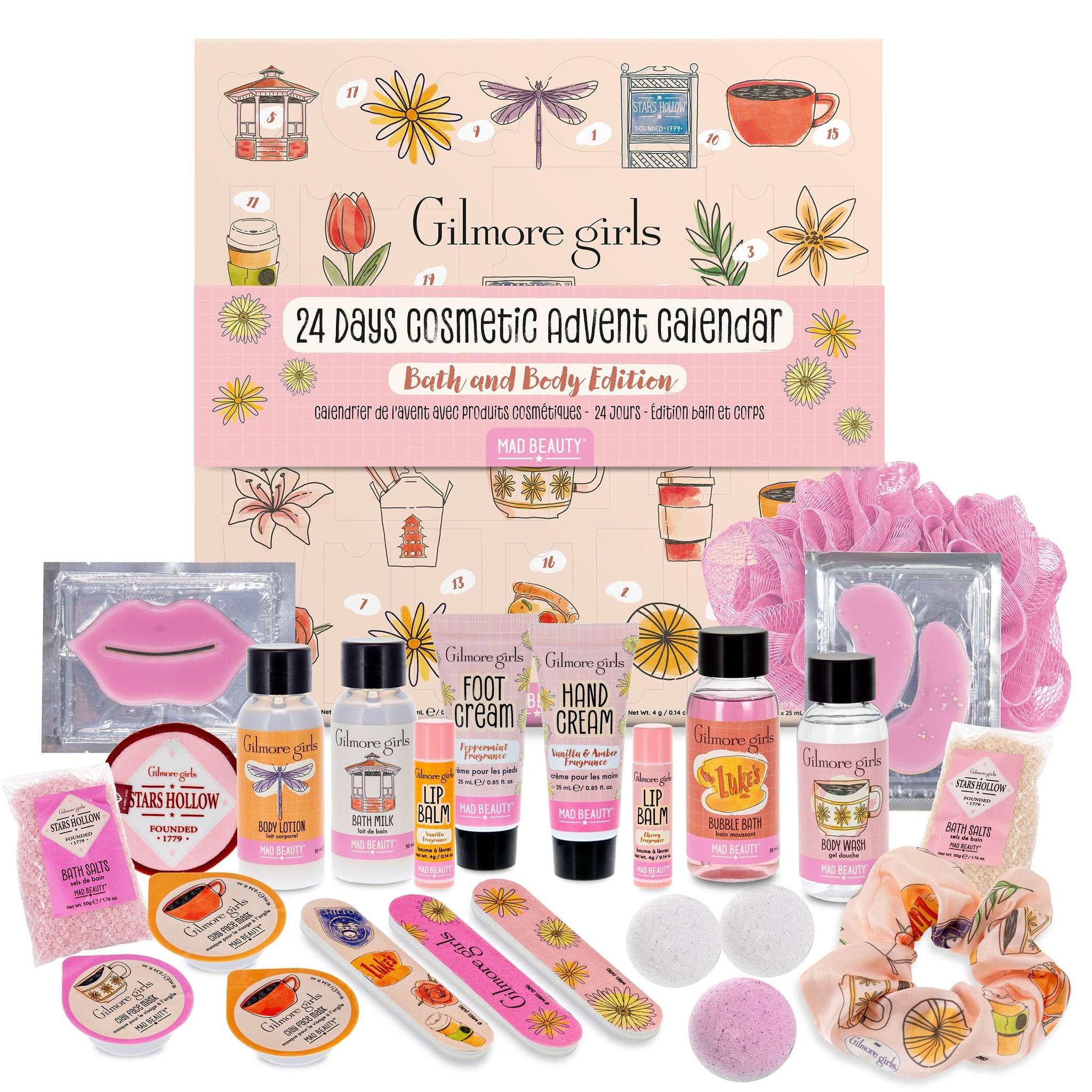 Calendario dell'Avvento Gilmore Girls – calendario con tutti i 24 prodotti