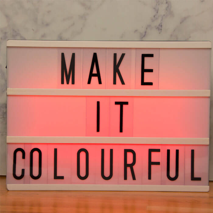 Light Up Message Board