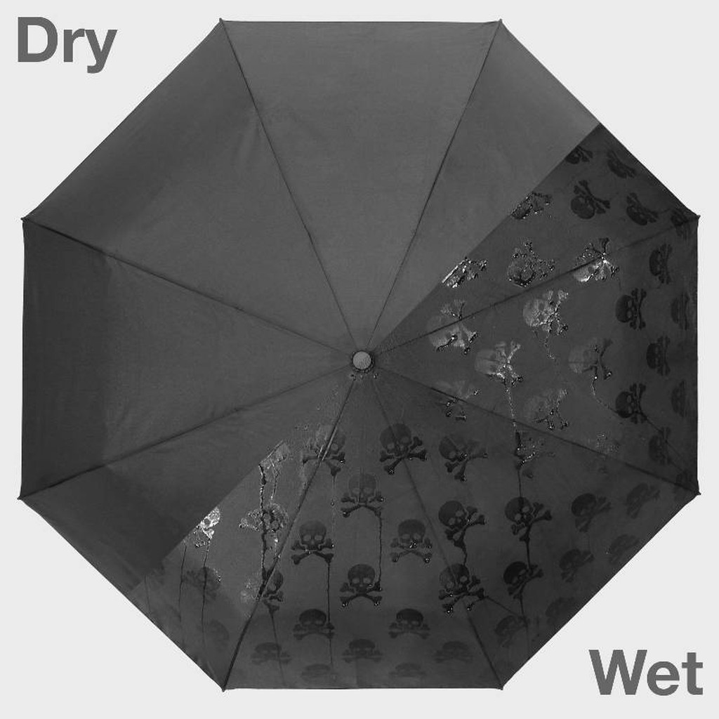 Totenkopf-Regenschirm