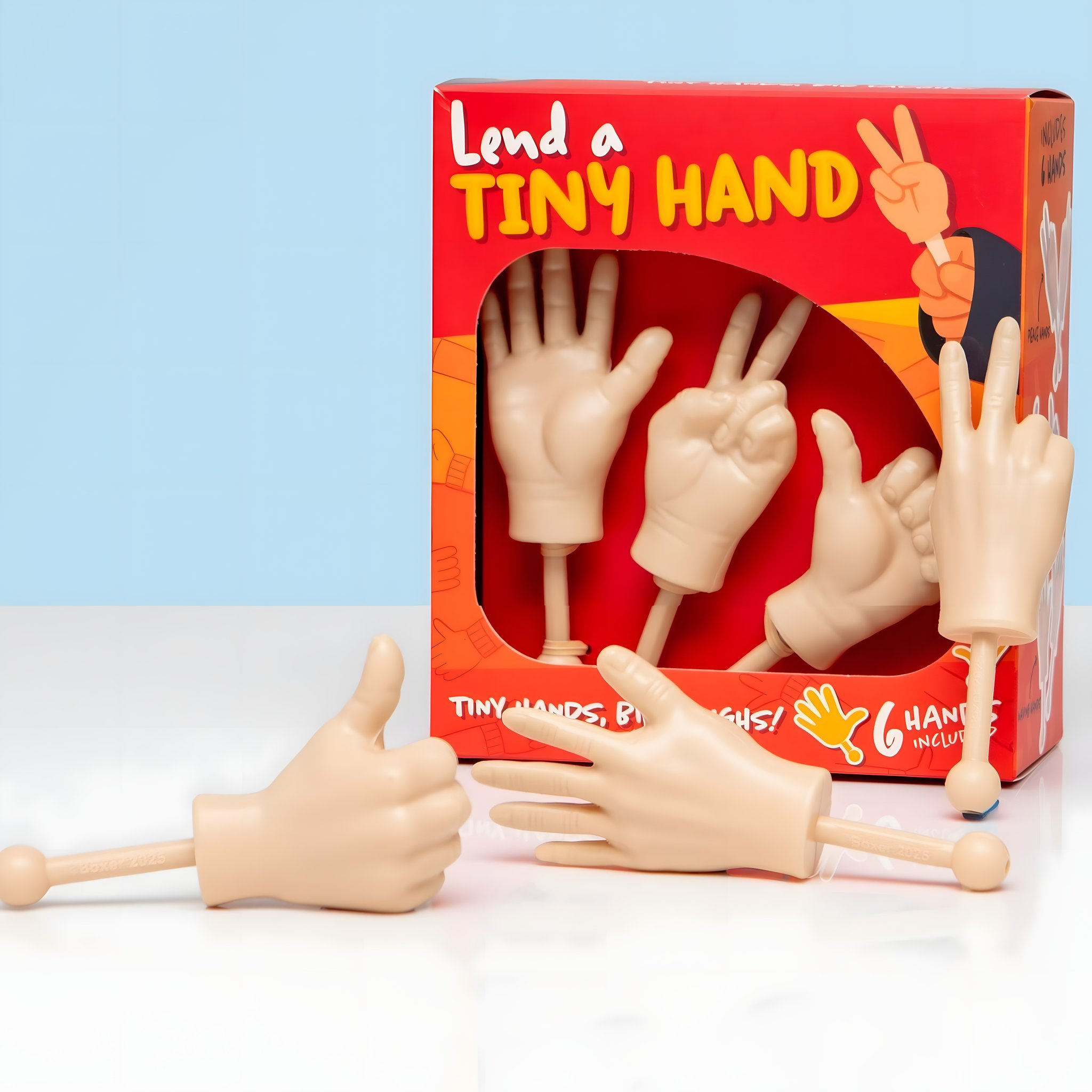Mini Hands on Sticks – Set of 3 with packaging