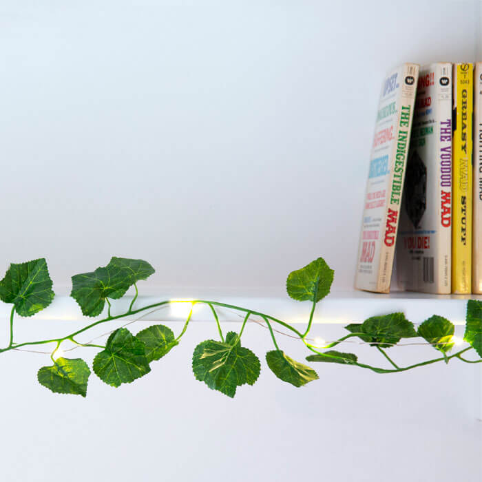 Guirelande Lumineuse Branche de Lierre