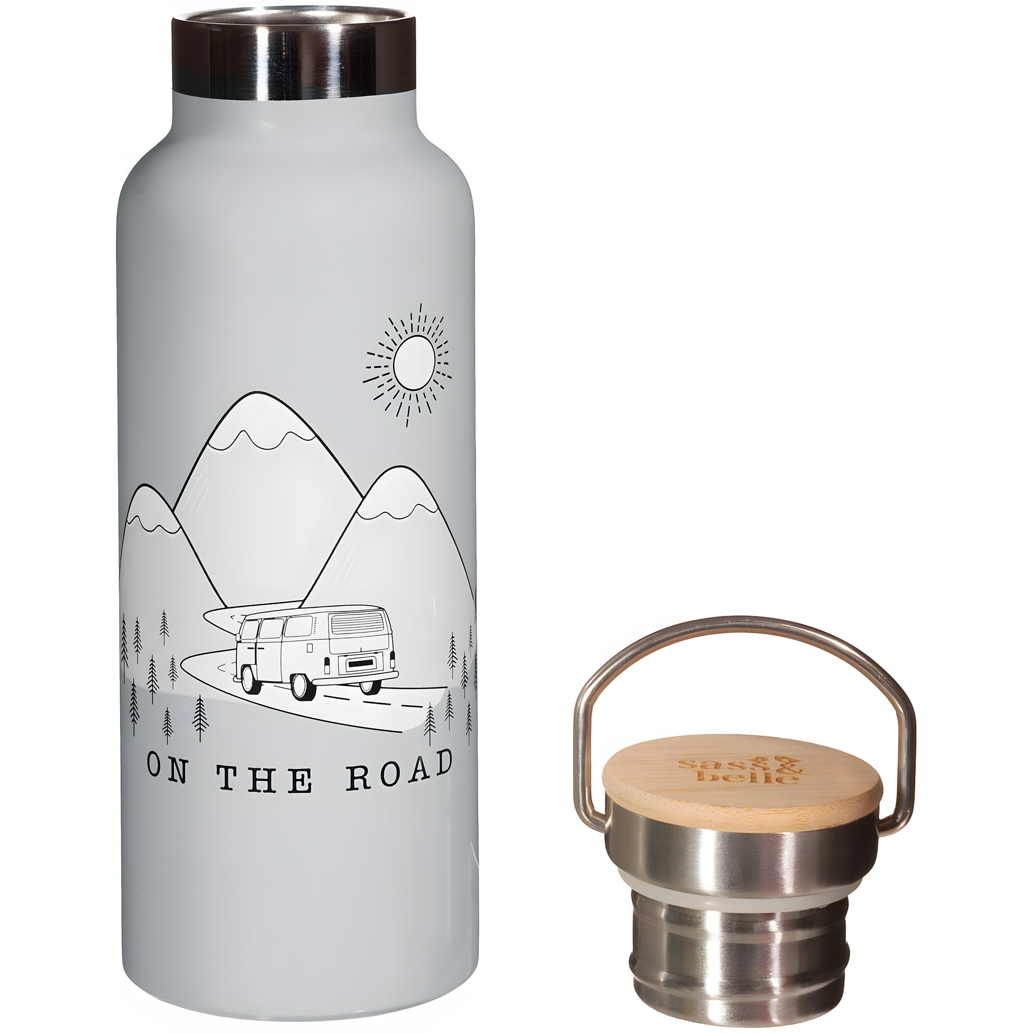 On the Road Trinkflasche