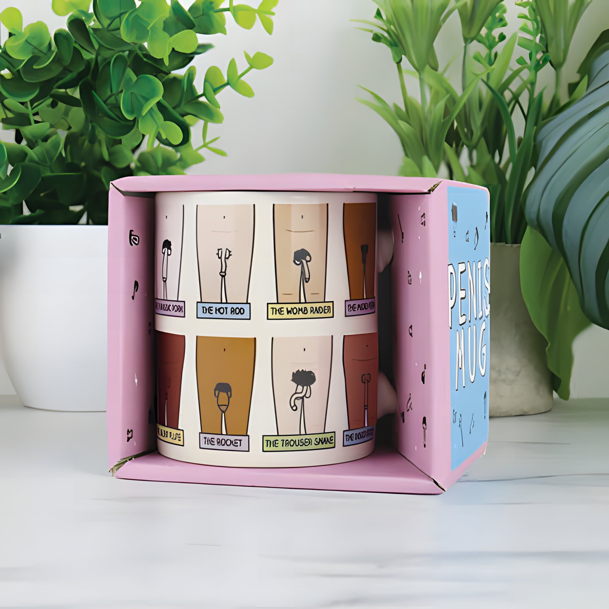 Tasse à café World of Penis emballage