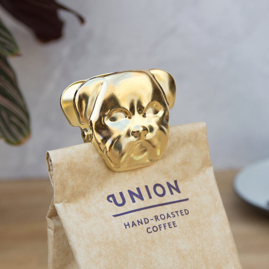 Tütenclip Bulldogge von Suck UK