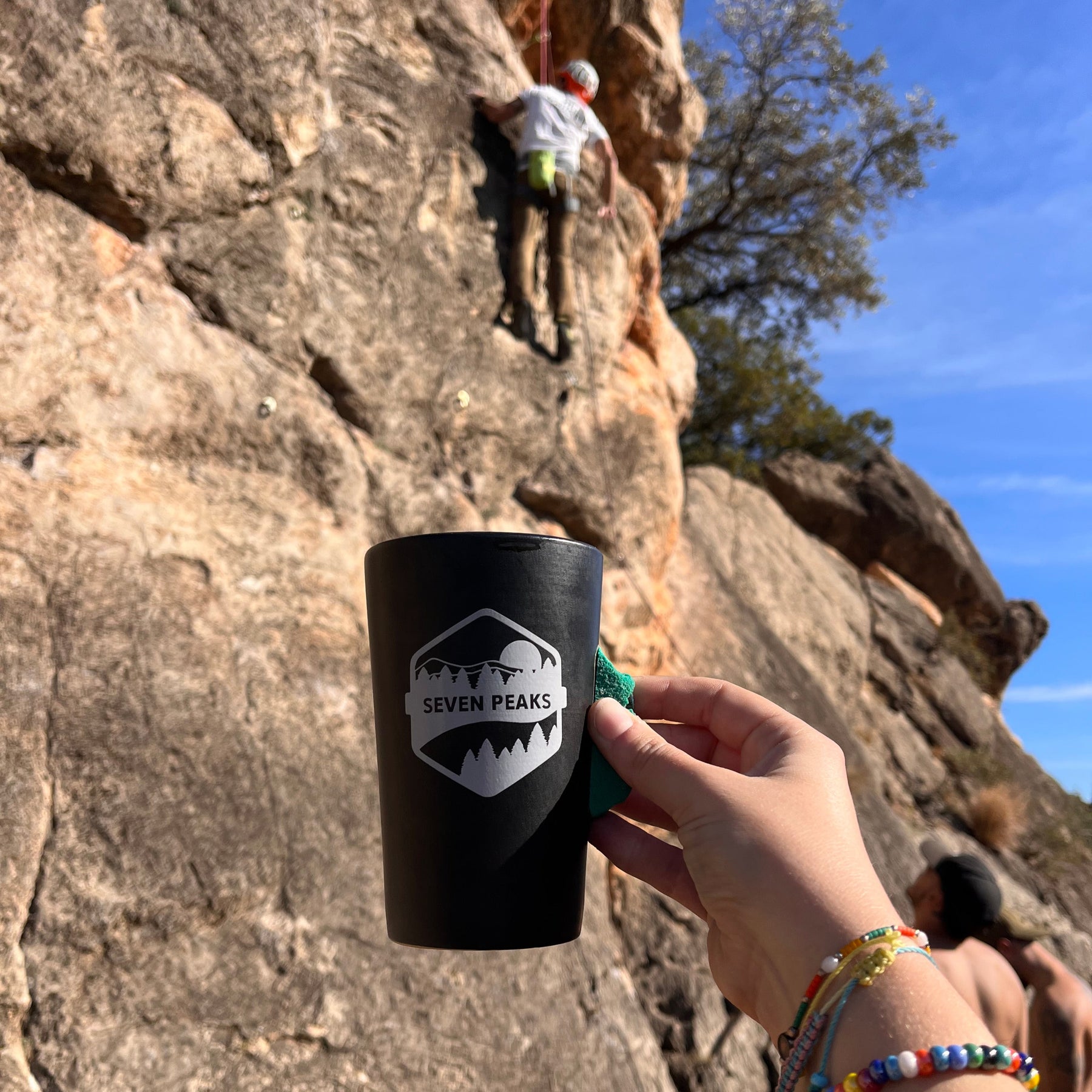 Climber Mug 8b Lifestyle Detailaufnahme
