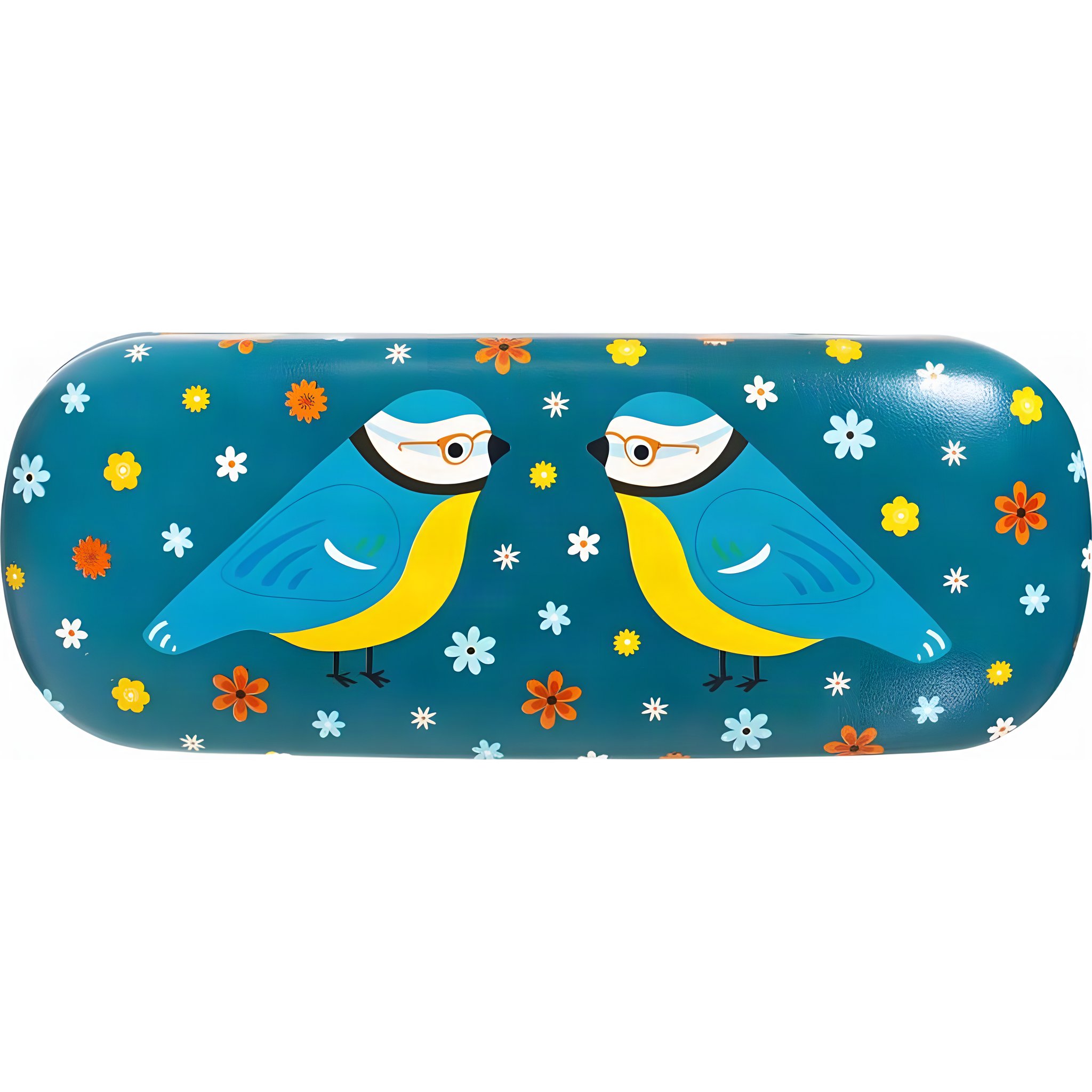 Blue Tit Glasses Case