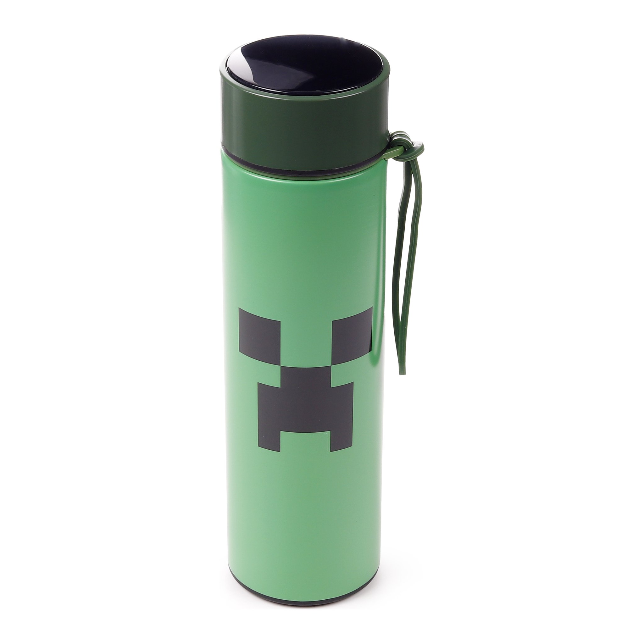Bouteille isotherme Minecraft creeper debout, de face