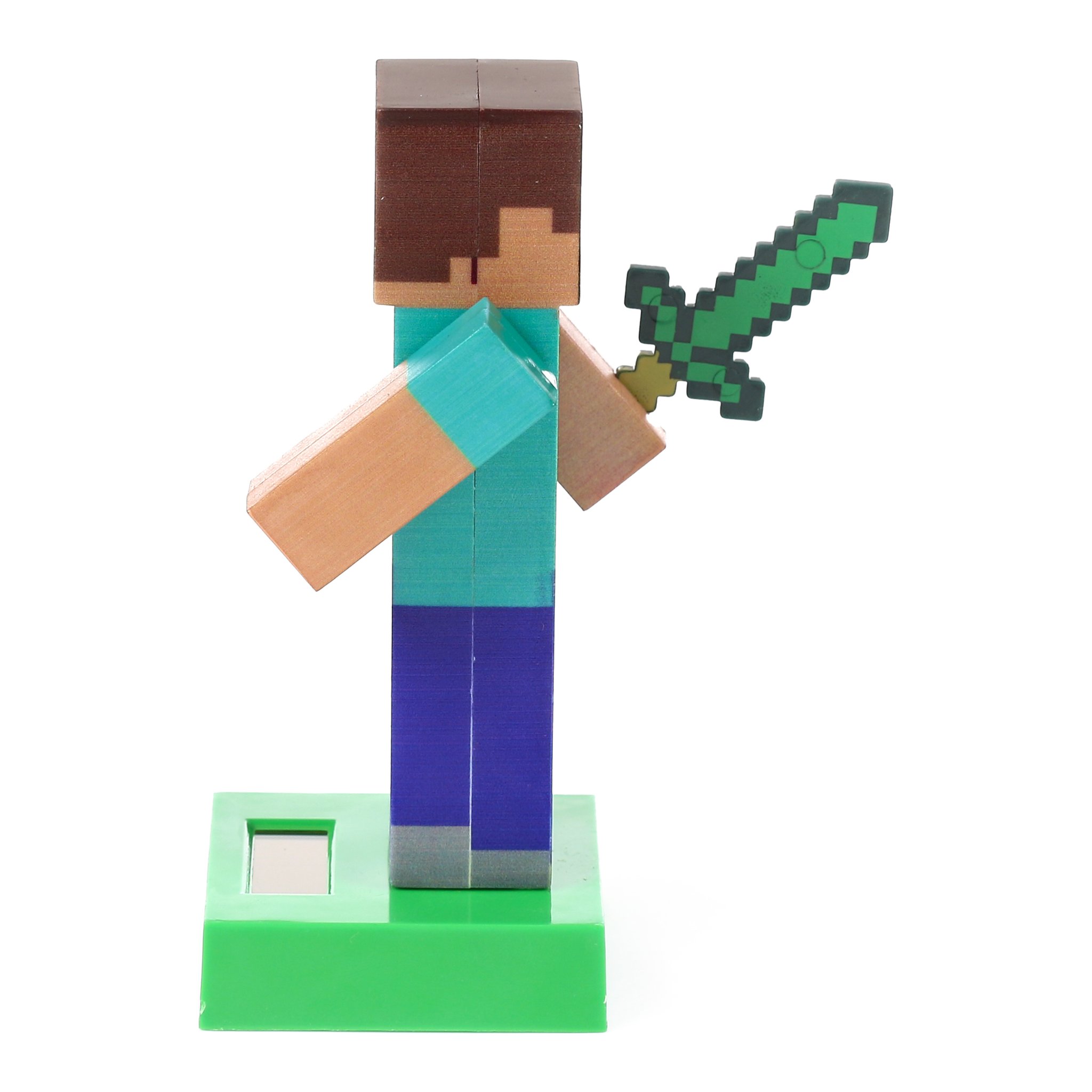 Minecraft-Steve-Figur mit schwingendem Arm