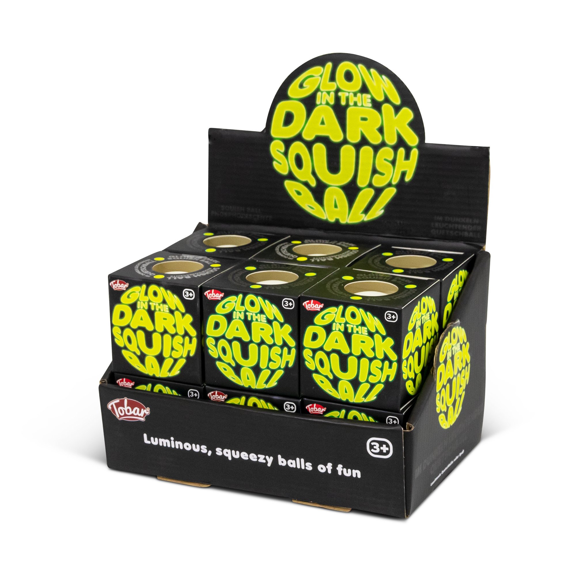 Glow In The Dark Stress Ball by Tobar – Side View