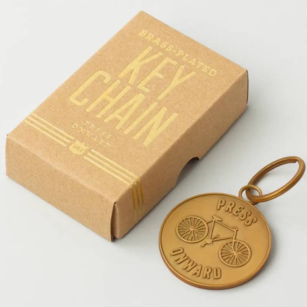 Press Onward Schlüsselanhänger