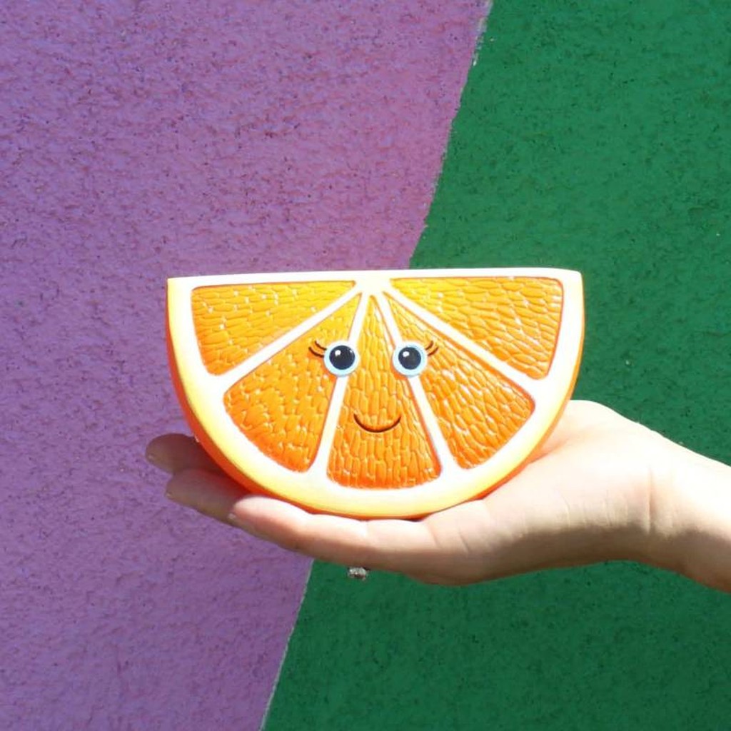 Orange Mini LED Lampe von Disaster Design