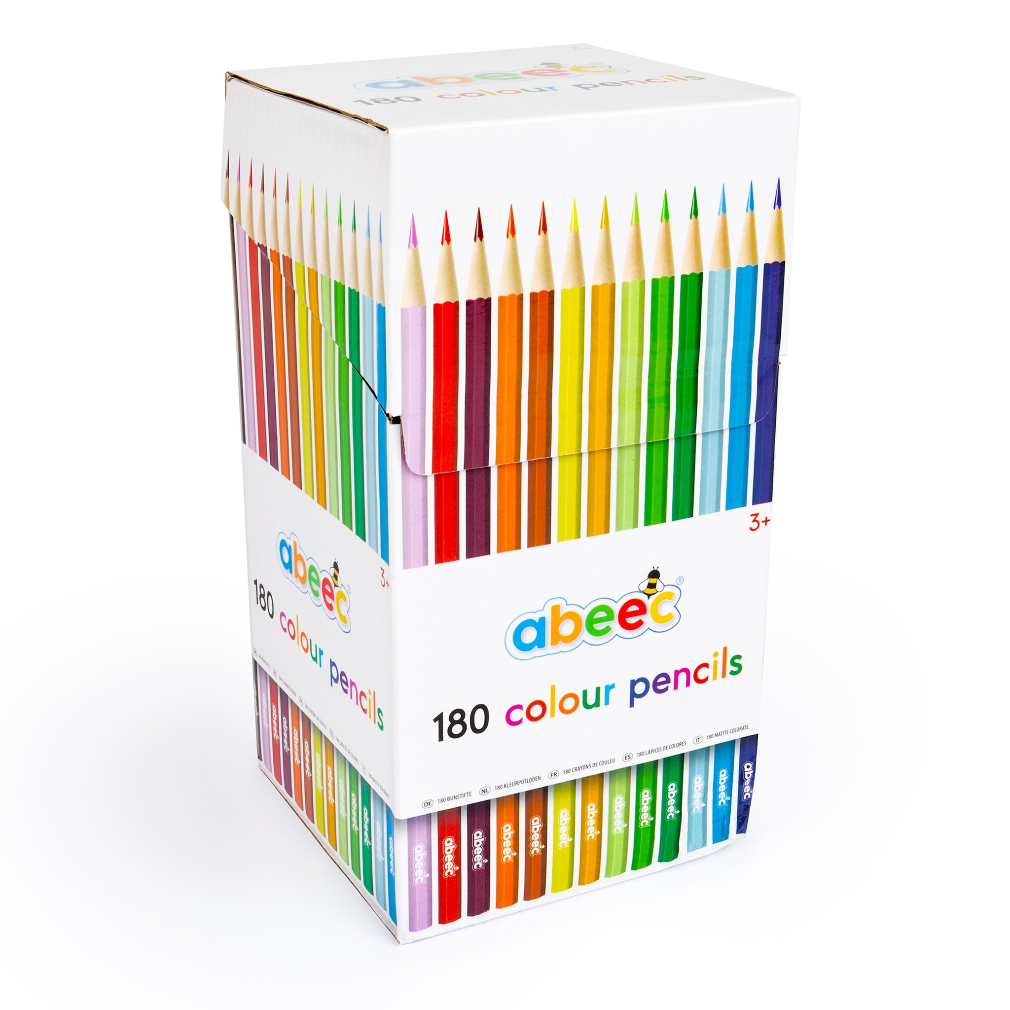 abeec 180 Buntstifte Verpackung