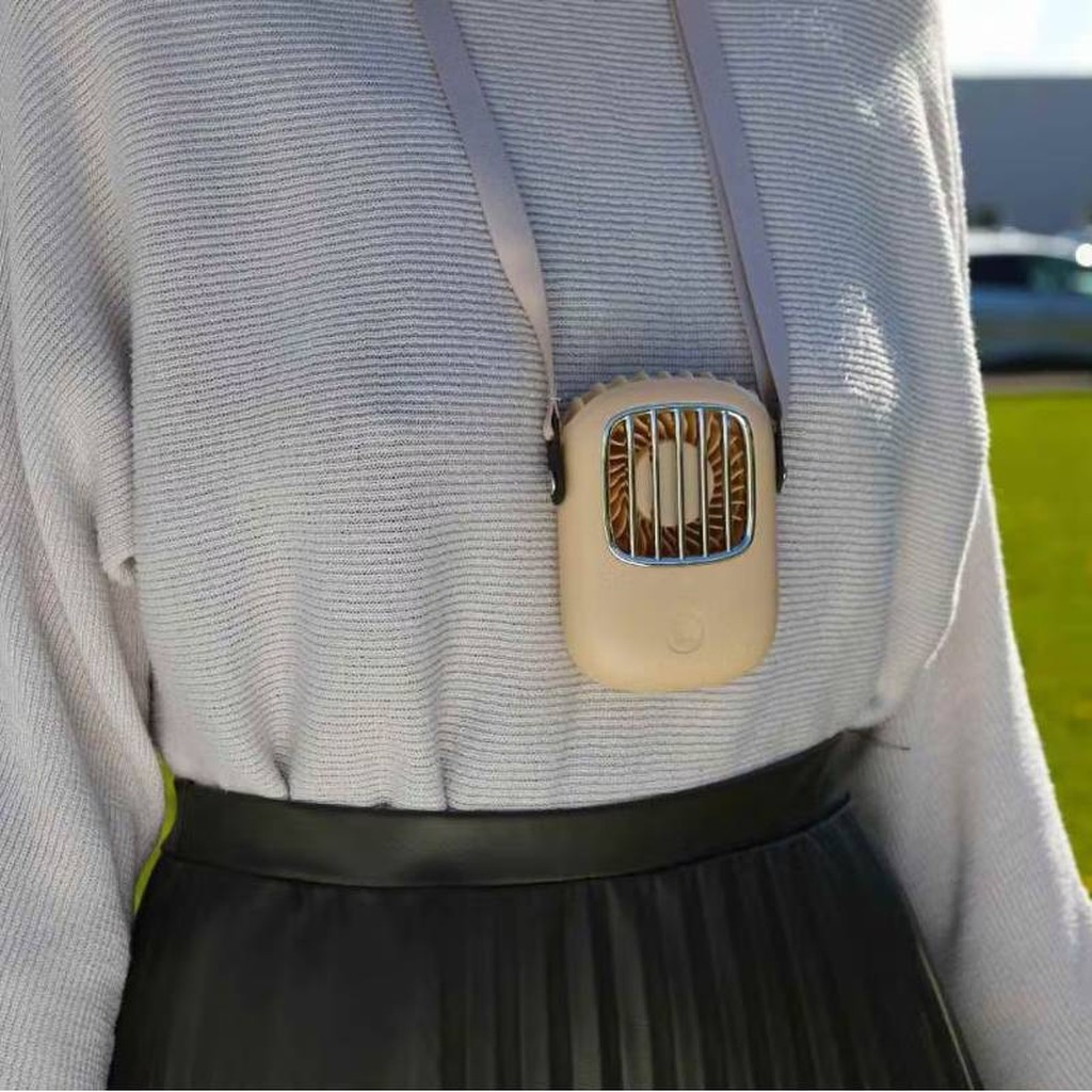 Tragbarer Ventilator Creme von Livoo