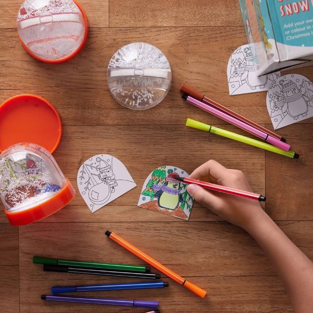 Schneekugel-Bastelset