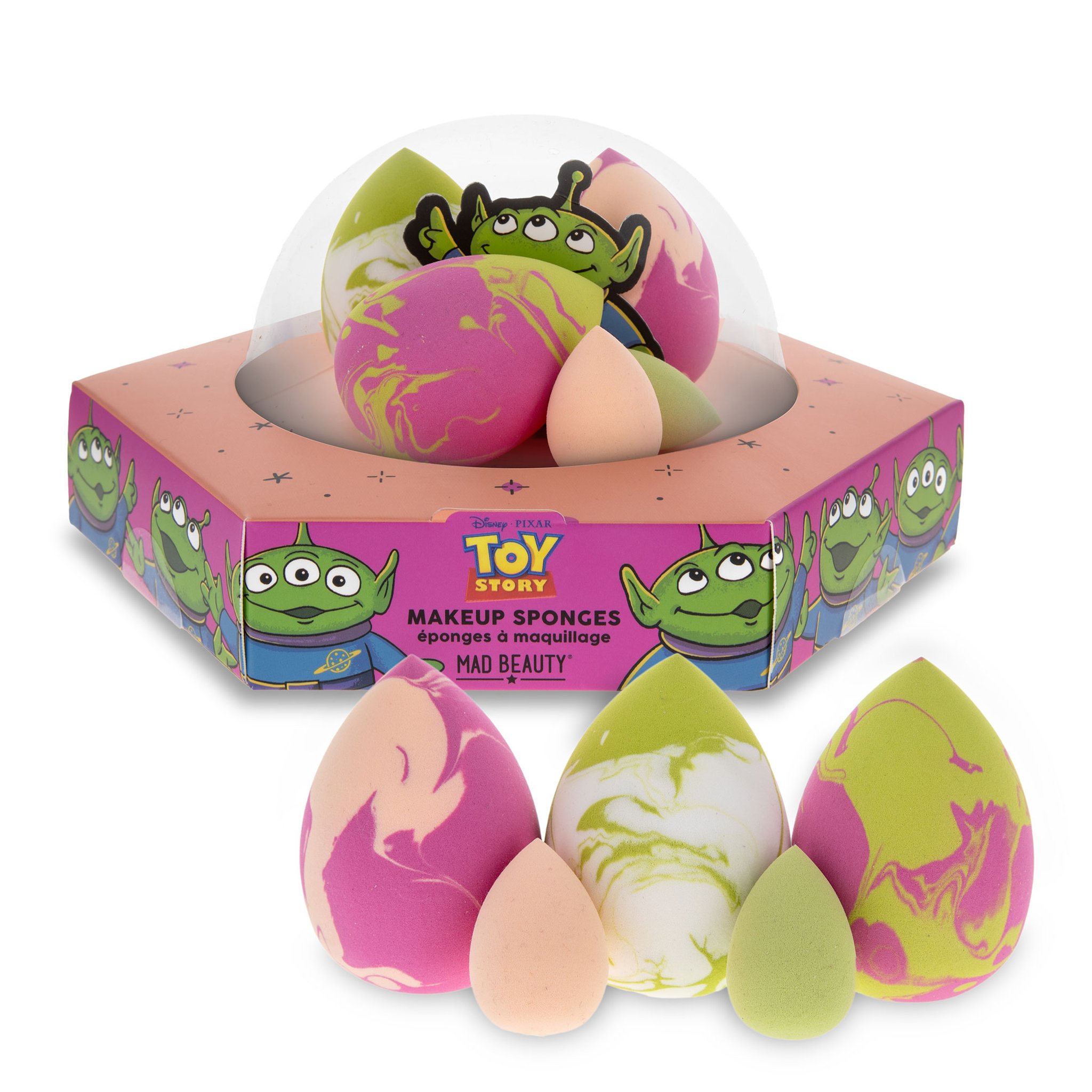 Toy Story UFO geoeffnet mit Sponges