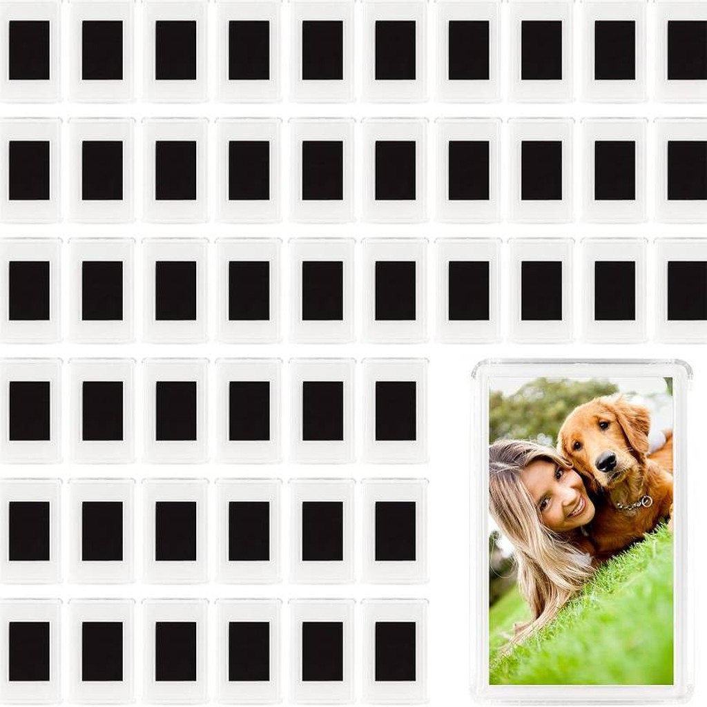 50 Fotorahmen-Kühlschrankmagnete