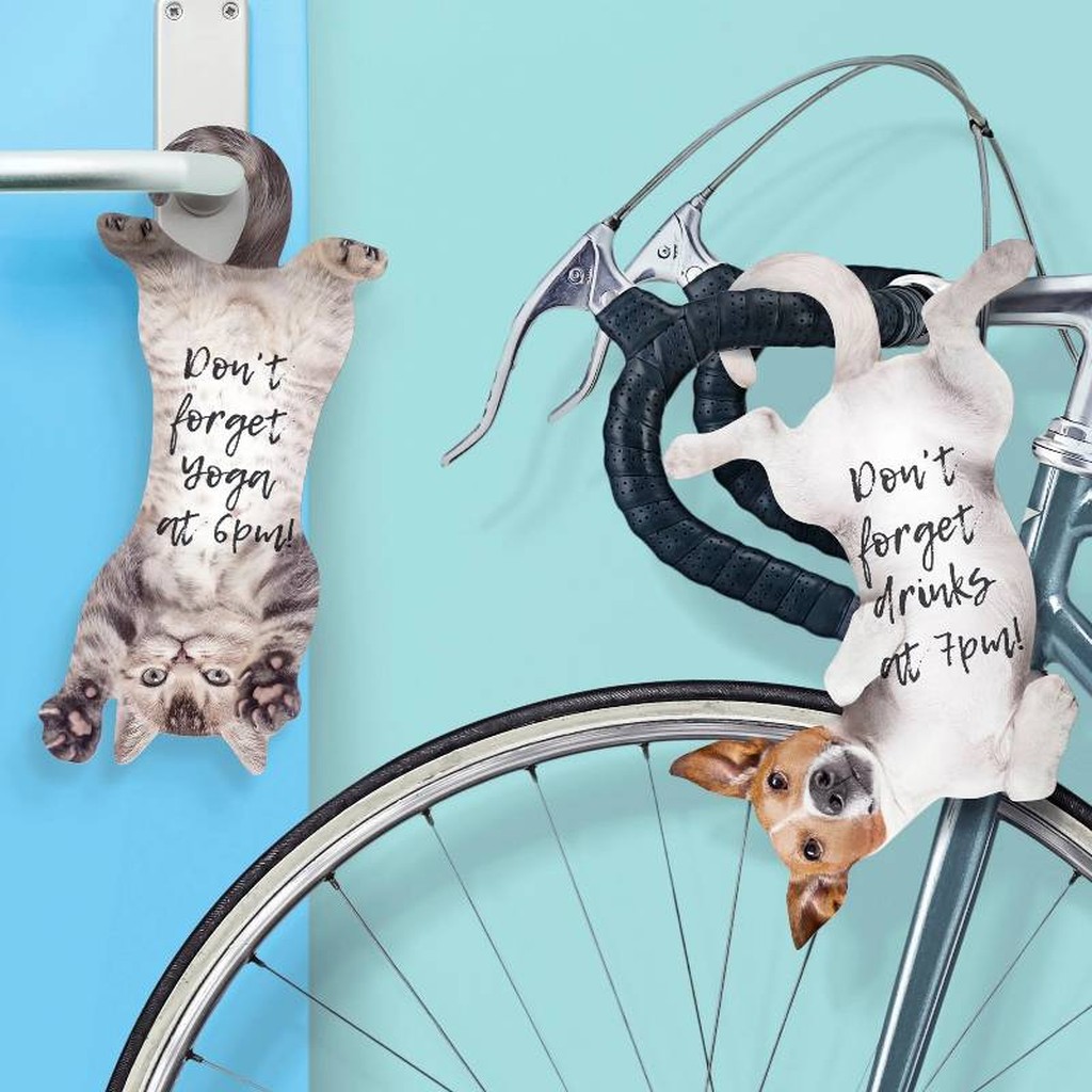 Hanging Cat Haftnotizen