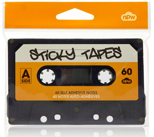 Sticky Cassette Tape Notes