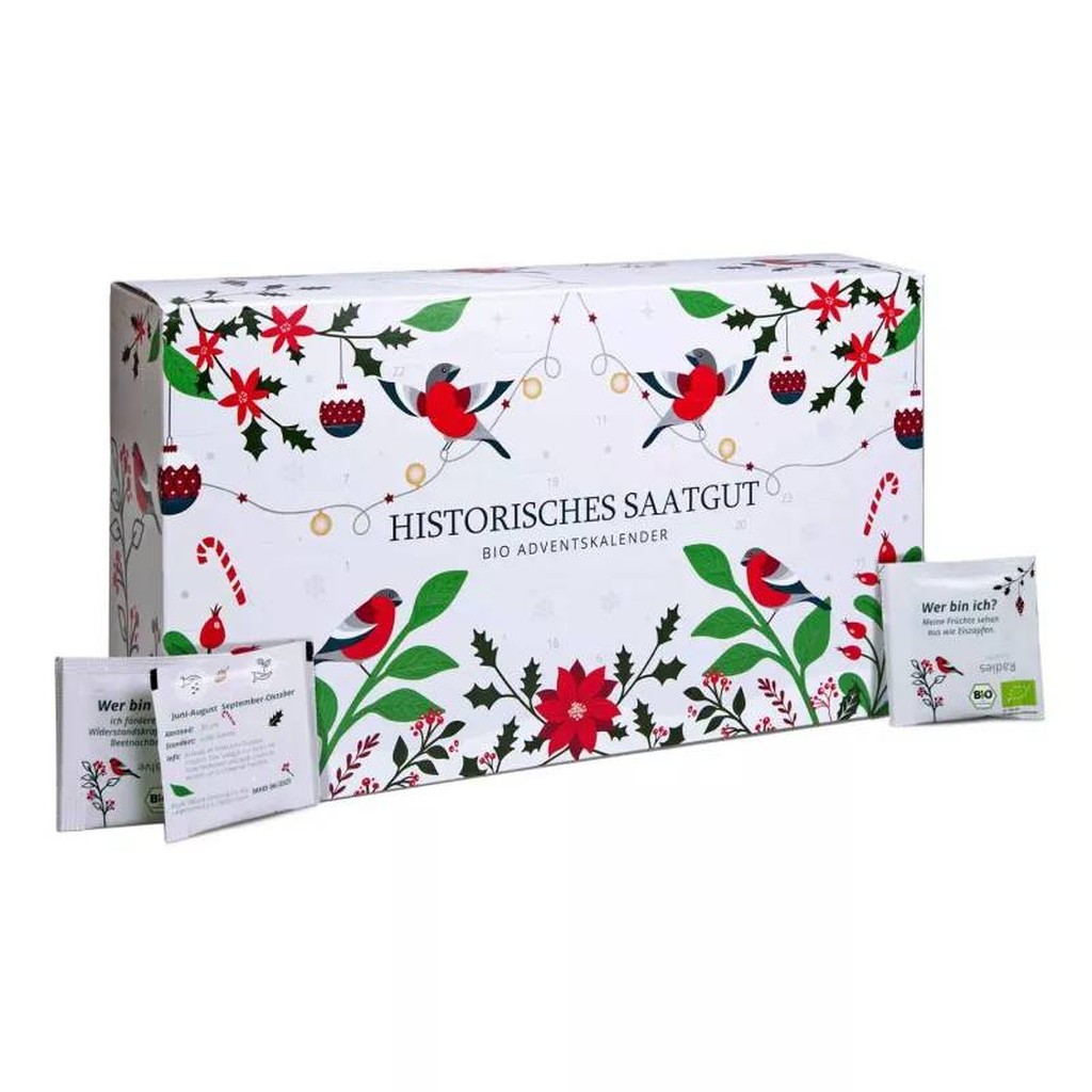 BIO Saatgut Adventskalender Historische Sorten
