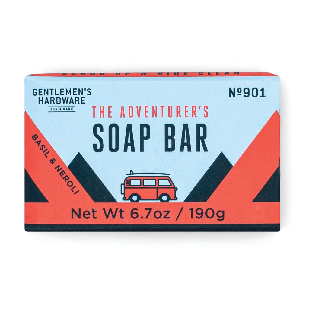 Gentlemen's Hardware Abenteurer Basilikum-Neroli-Seife