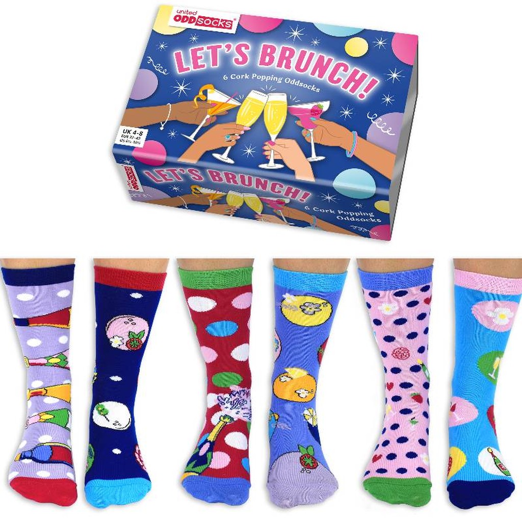 Lets Brunch Socken Set von United Odd Socks
