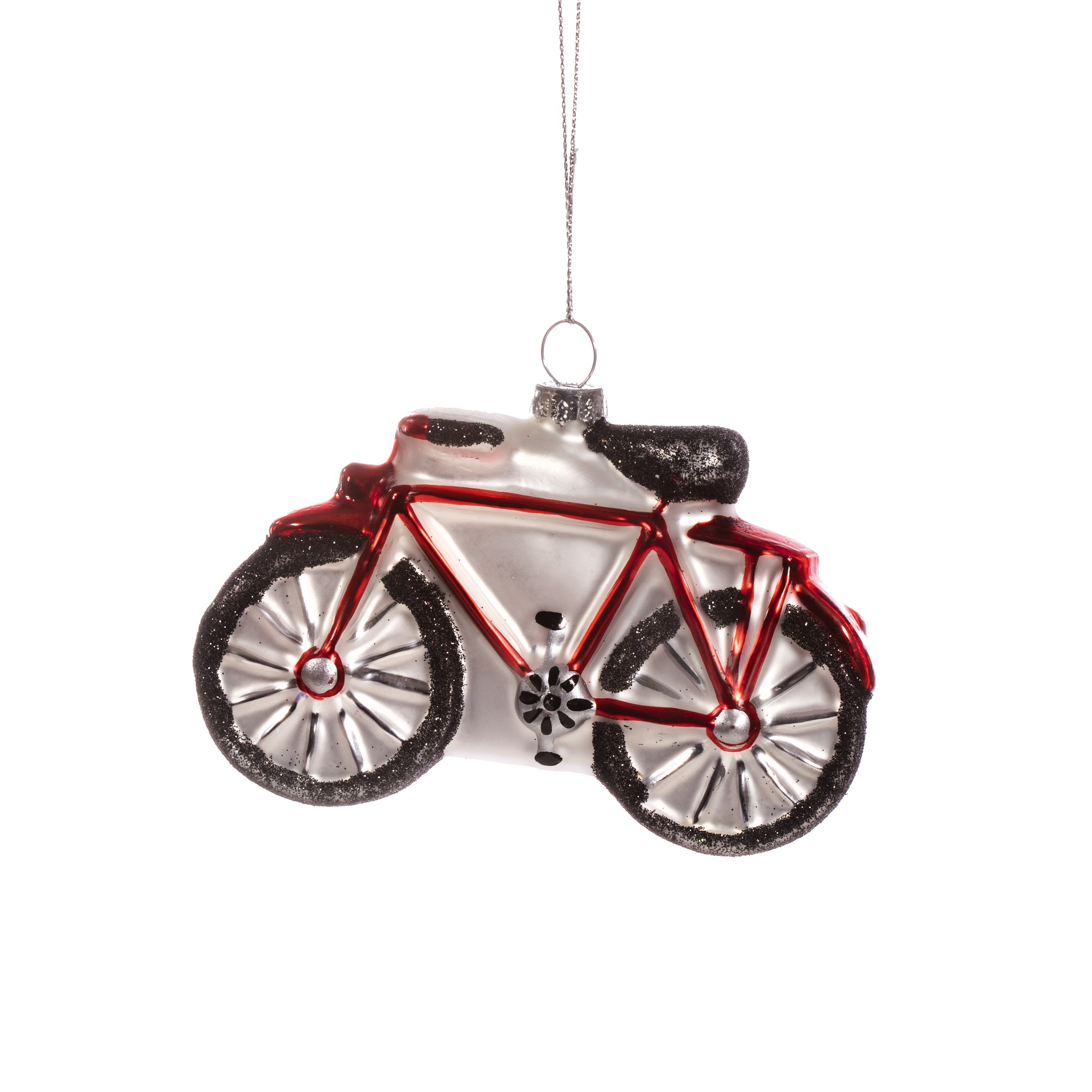 Weihnachtsbaumschmuck Fahrrad von Sass & Belle, freigestellt