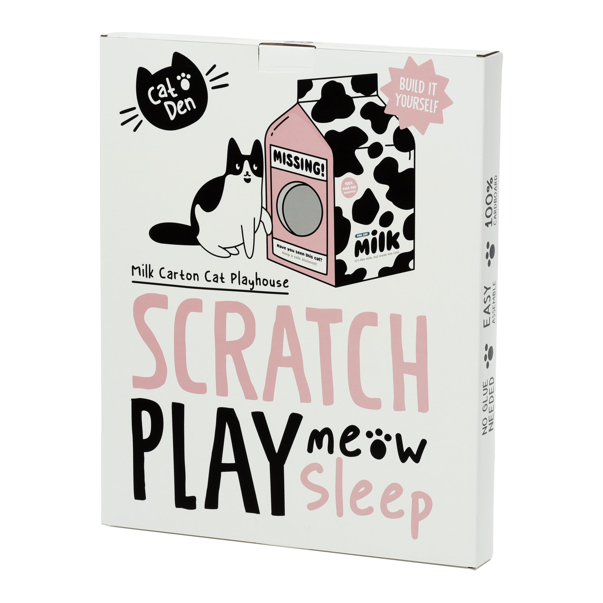 Flache Verpackung «Scratch Play Meow Sleep»
